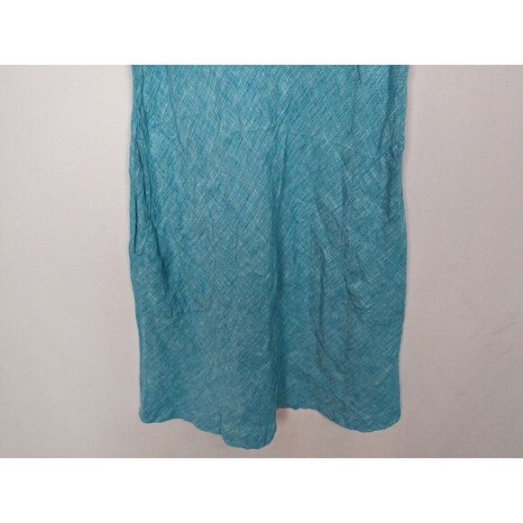 Horny Toad & Co S 100% Linen Scoop Neck Sleeveless Knee Length Dress Outdoors - Picture 6 of 10